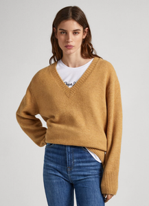 Pepe Jeans Malha v neck Denise