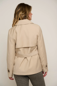 Rino e Pelle Trench Coat Curta