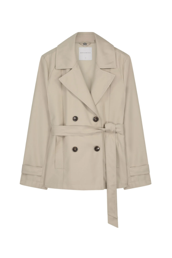 Rino e Pelle Trench Coat Curta